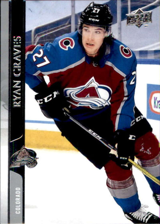 2020-21 Upper Deck Hockey #300 Ryan Graves  Colorado Avalanche  Image 1