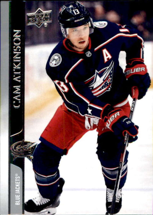 2020-21 Upper Deck Hockey #304 Cam Atkinson  Columbus Blue Jackets  Image 1
