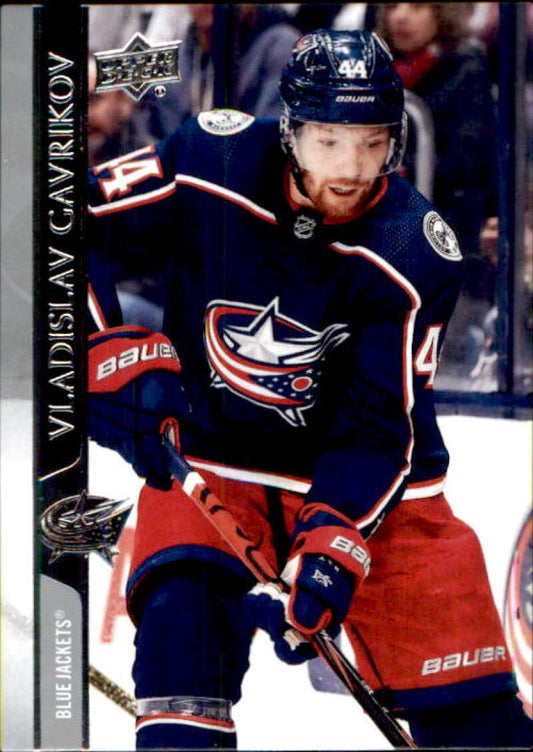 2020-21 Upper Deck Hockey #306 Vladislav Gavrikov  Columbus Blue Jackets  Image 1