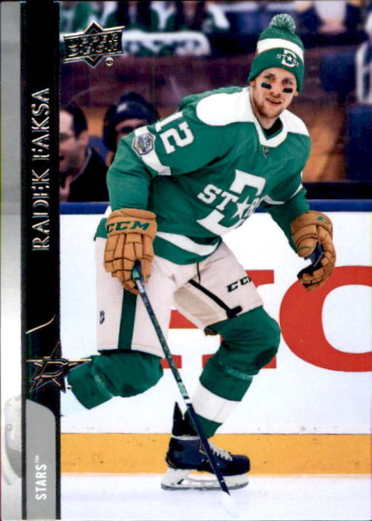 2020-21 Upper Deck Hockey #311 Radek Faksa  Dallas Stars  Image 1