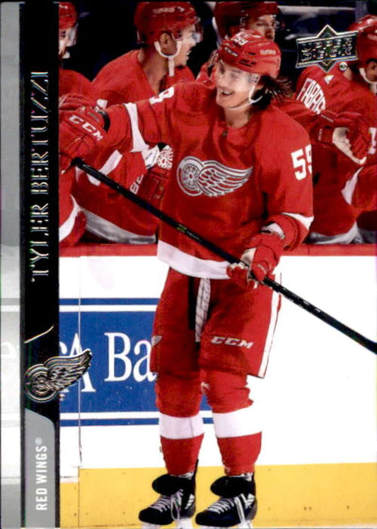 2020-21 Upper Deck Hockey #317 Tyler Bertuzzi  Detroit Red Wings  Image 1