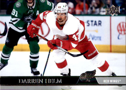 2020-21 Upper Deck Hockey #321 Darren Helm  Detroit Red Wings  Image 1