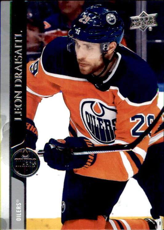 2020-21 Upper Deck Hockey #326 Leon Draisaitl  Edmonton Oilers  Image 1