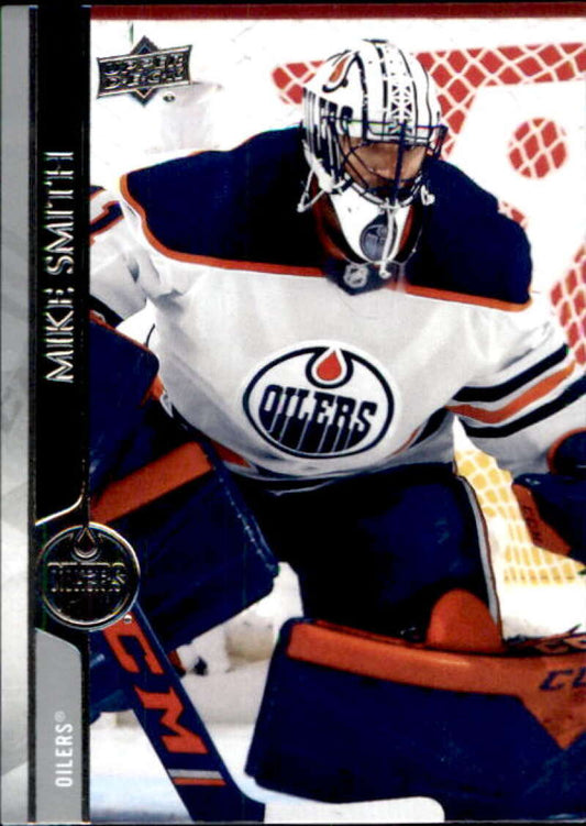 2020-21 Upper Deck Hockey #328 Mike Smith  Edmonton Oilers  Image 1