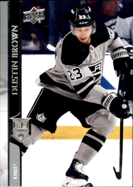 2020-21 Upper Deck Hockey #336 Dustin Brown  Los Angeles Kings  Image 1