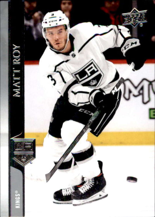 2020-21 Upper Deck Hockey #339 Matt Roy  Los Angeles Kings  Image 1