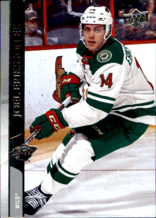 2020-21 Upper Deck Hockey #342 Joel Eriksson Ek  Minnesota Wild  Image 1