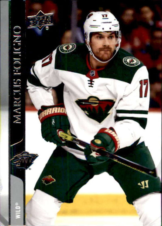 2020-21 Upper Deck Hockey #343 Marcus Foligno  Minnesota Wild  Image 1