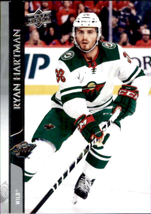 2020-21 Upper Deck Hockey #346 Ryan Hartman  Minnesota Wild  Image 1