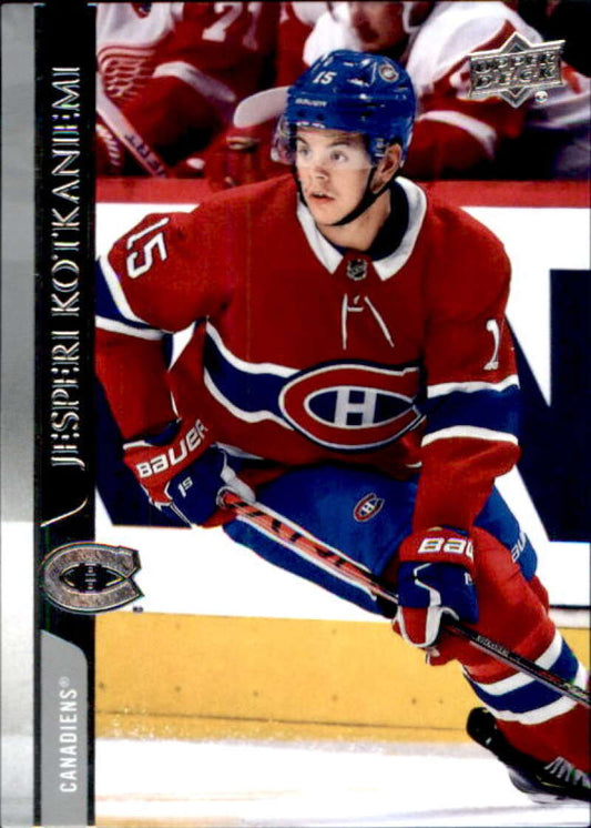 2020-21 Upper Deck Hockey #350 Jesperi Kotkaniemi  Montreal Canadiens  Image 1