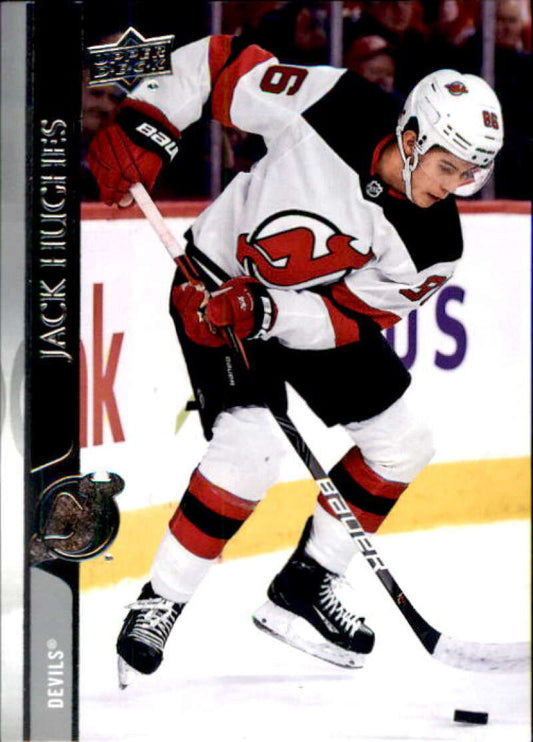 2020-21 Upper Deck Hockey #363 Jack Hughes  New Jersey Devils  Image 1