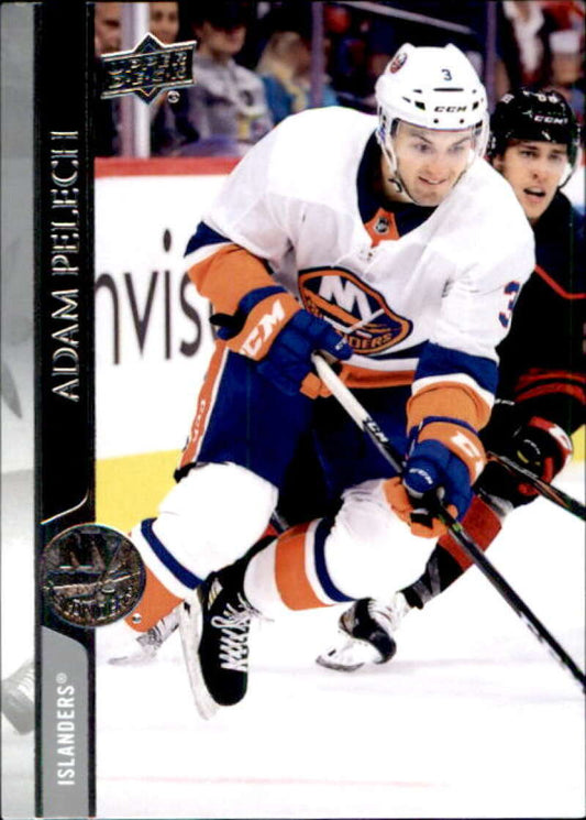 2020-21 Upper Deck Hockey #369 Adam Pelech  New York Islanders  Image 1