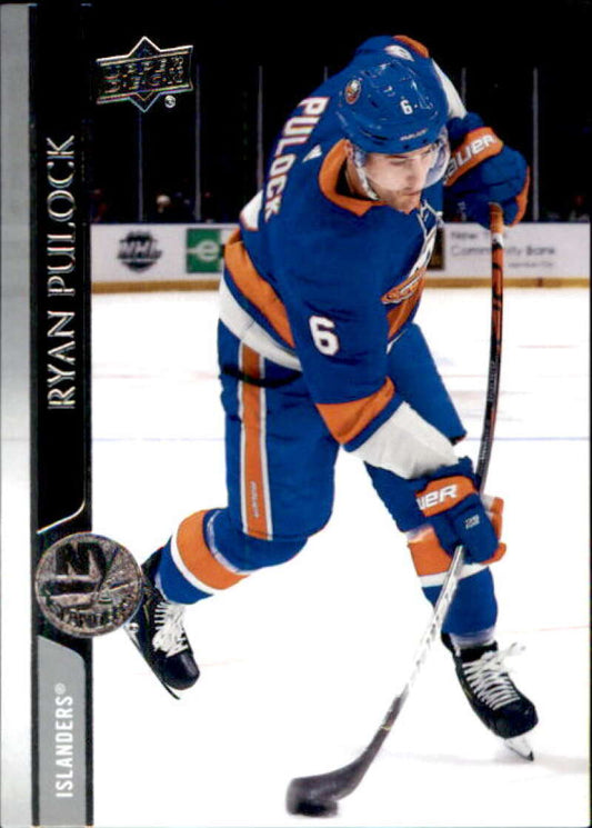 2020-21 Upper Deck Hockey #371 Ryan Pulock  New York Islanders  Image 1