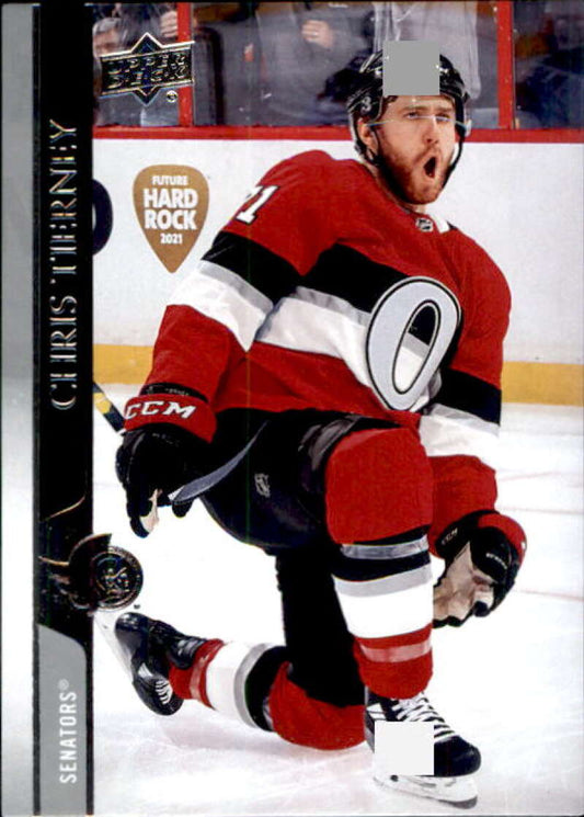 2020-21 Upper Deck Hockey #382 Chris Tierney  Ottawa Senators  Image 1