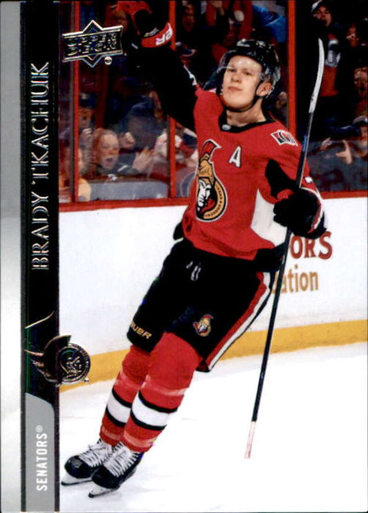 2020-21 Upper Deck Hockey #383 Brady Tkachuk  Ottawa Senators  Image 1