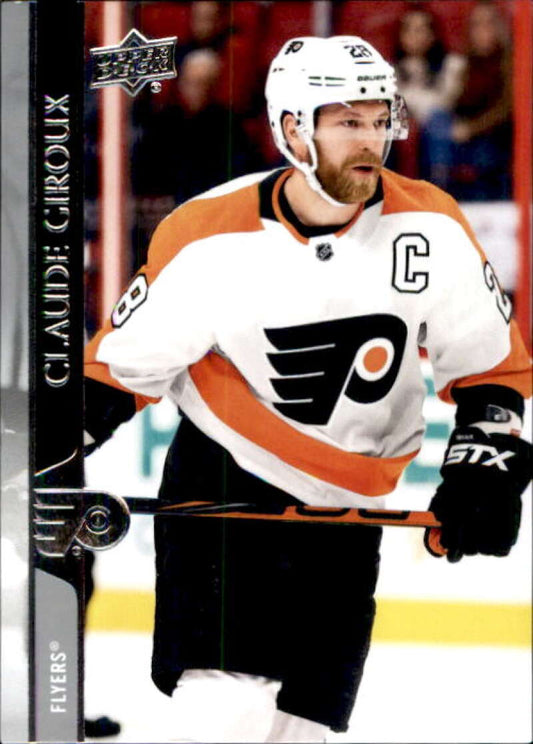 2020-21 Upper Deck Hockey #385 Claude Giroux  Philadelphia Flyers  Image 1