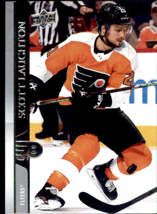 2020-21 Upper Deck Hockey #386 Scott Laughton  Philadelphia Flyers  Image 1