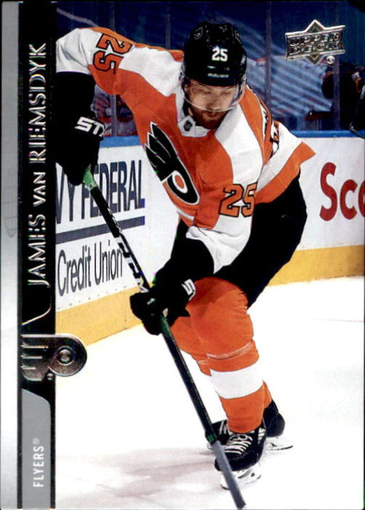 2020-21 Upper Deck Hockey #388 James van Riemsdyk  Philadelphia Flyers  Image 1
