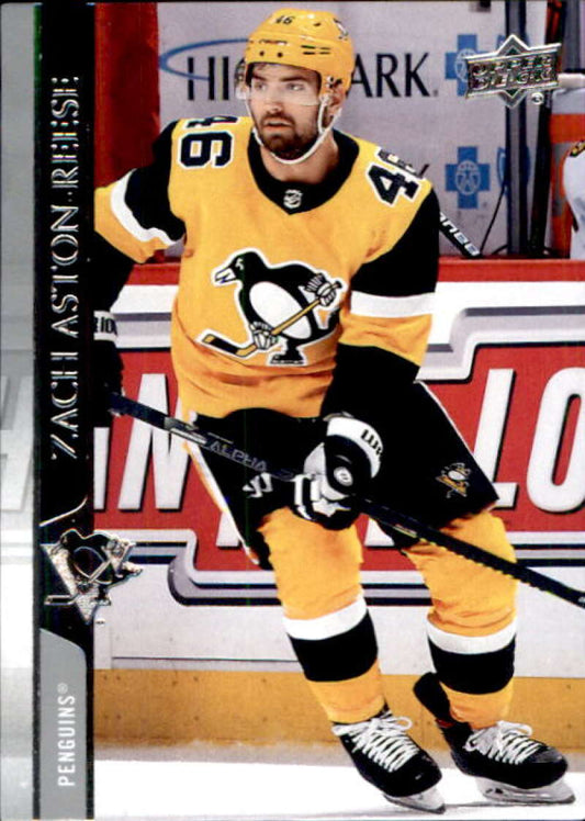 2020-21 Upper Deck Hockey #390 Zach Aston-Reese  Pittsburgh Penguins  Image 1