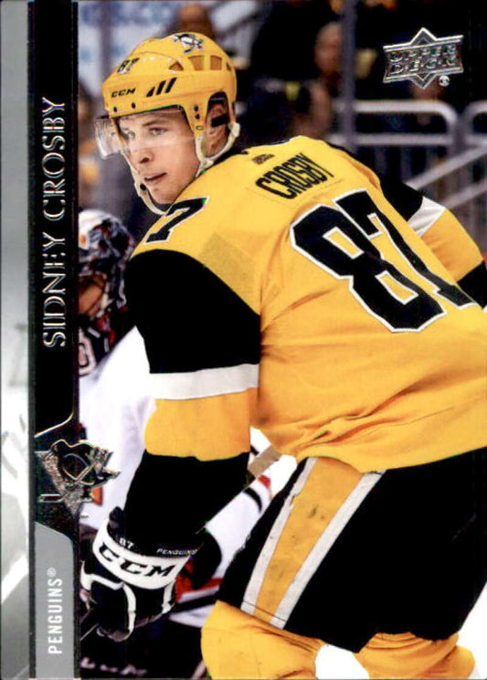 2020-21 Upper Deck Hockey #391 Sidney Crosby  Pittsburgh Penguins  Image 1
