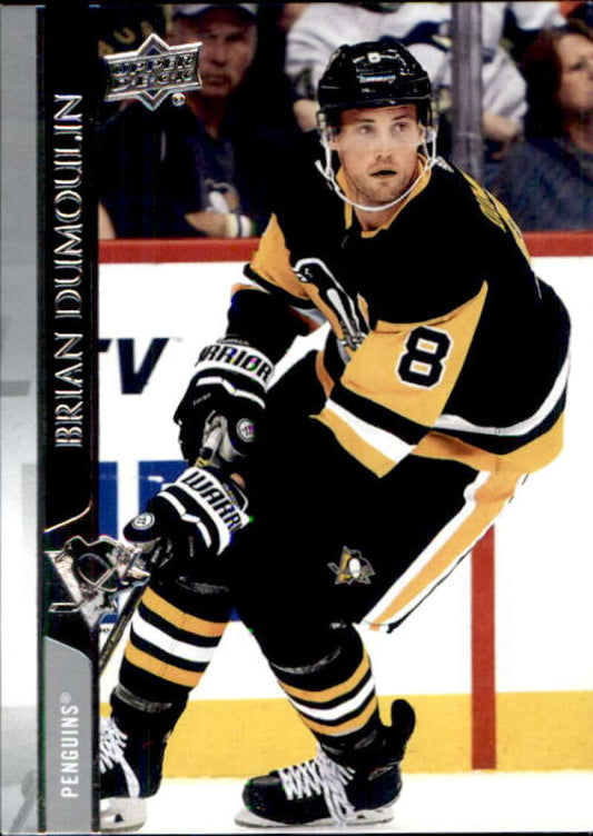 2020-21 Upper Deck Hockey #392 Brian Dumoulin  Pittsburgh Penguins  Image 1