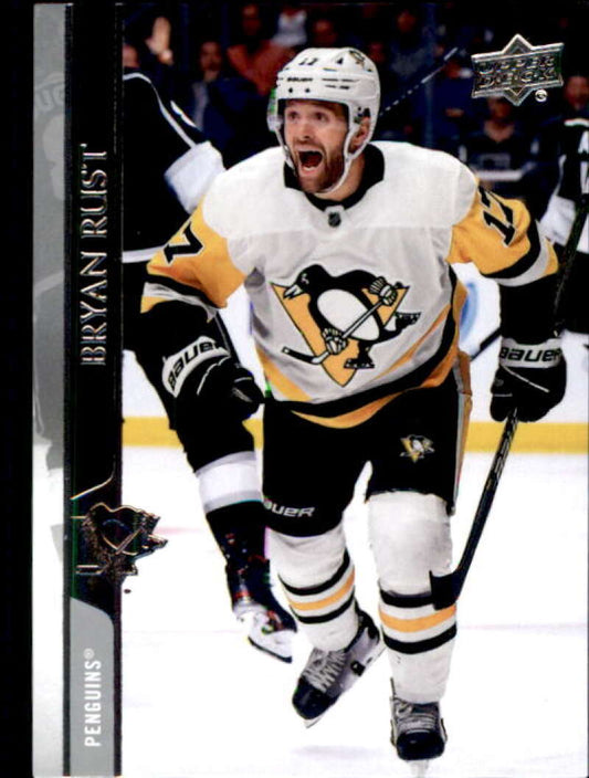 2020-21 Upper Deck Hockey #395 Bryan Rust  Pittsburgh Penguins  Image 1
