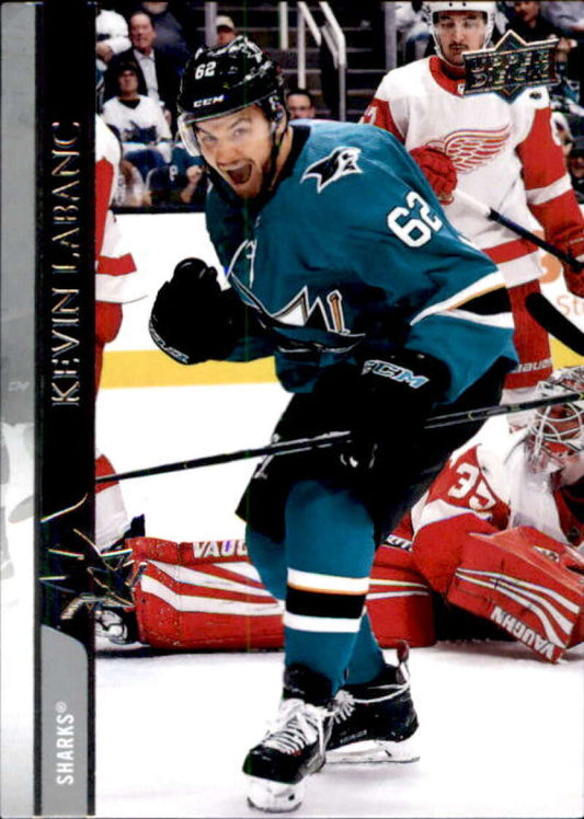 2020-21 Upper Deck Hockey #399 Kevin Labanc  San Jose Sharks  Image 1