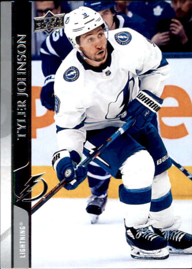 2020-21 Upper Deck Hockey #410 Tyler Johnson  Tampa Bay Lightning  Image 1