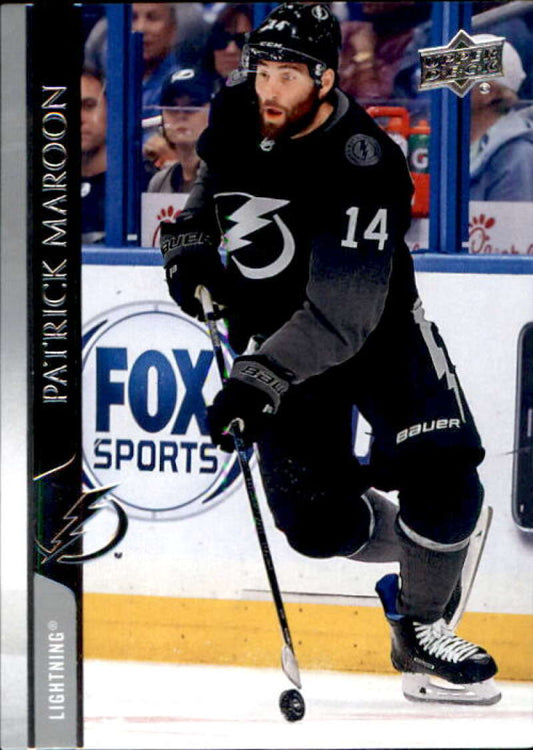 2020-21 Upper Deck Hockey #412 Patrick Maroon  Tampa Bay Lightning  Image 1
