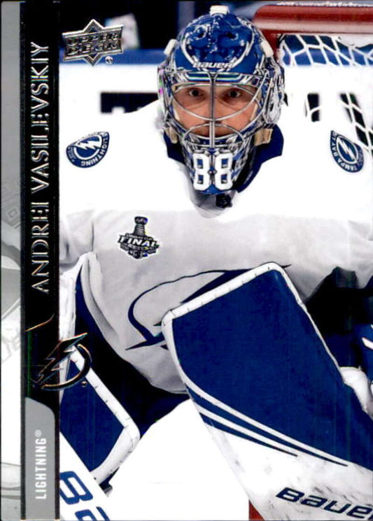 2020-21 Upper Deck Hockey #415 Andrei Vasilevskiy  Tampa Bay Lightning  Image 1