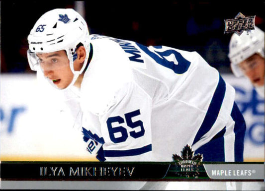 2020-21 Upper Deck Hockey #420 Ilya Mikheyev  Toronto Maple Leafs  Image 1