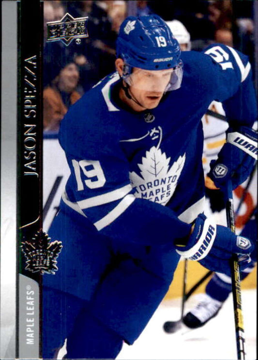 2020-21 Upper Deck Hockey #422 Jason Spezza  Toronto Maple Leafs  Image 1
