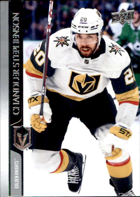 2020-21 Upper Deck Hockey #434 Chandler Stephenson  Vegas Golden Knights  Image 1