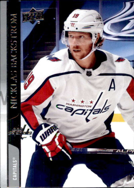 2020-21 Upper Deck Hockey #436 Nicklas Backstrom  Washington Capitals  Image 1