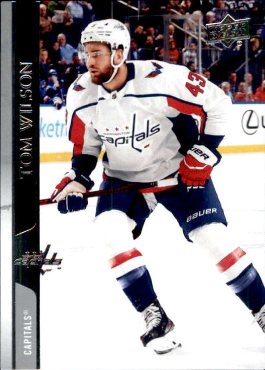 2020-21 Upper Deck Hockey #442 Tom Wilson  Washington Capitals  Image 1