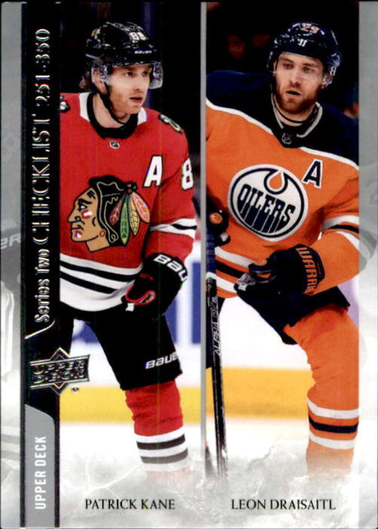 2020-21 Upper Deck Hockey #449 Patrick Kane/Leon Draisaitl  Chicago/ Oilers  Image 1