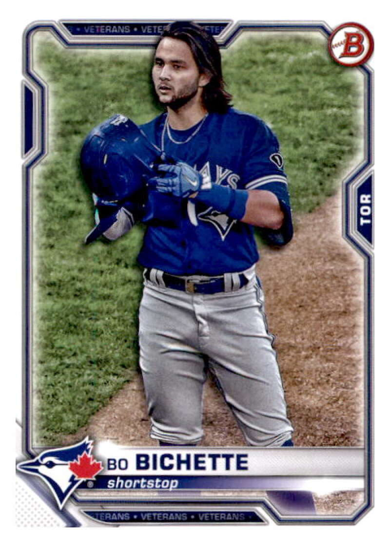 2021 Bowman #7 Bo Bichette  Toronto Blue Jays  V91832 Image 1