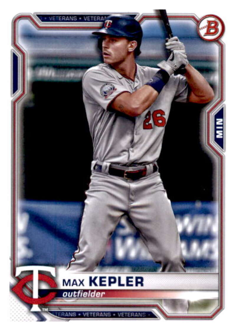 2021 Bowman #22 Max Kepler  Minnesota Twins  V91842 Image 1