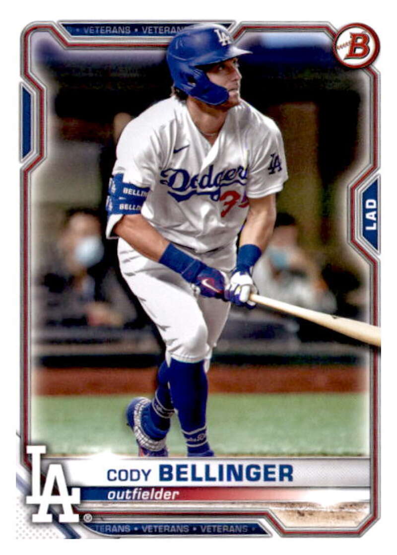 2021 Bowman #80 Cody Bellinger  Los Angeles Dodgers  V91888 Image 1