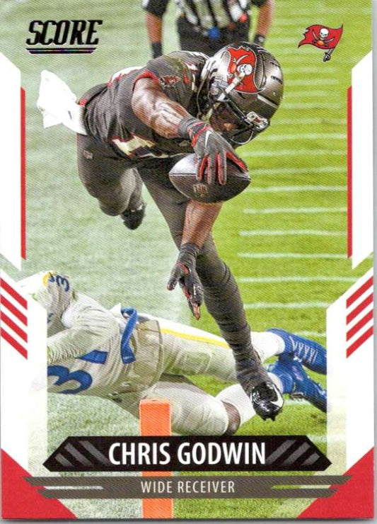 2021 Score #15 Chris Godwin  Tampa Bay Buccaneers  V88385 Image 1