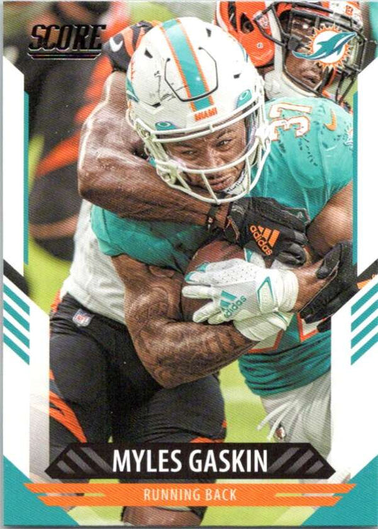 2021 Score #29 Myles Gaskin  Miami Dolphins  V88388 Image 1