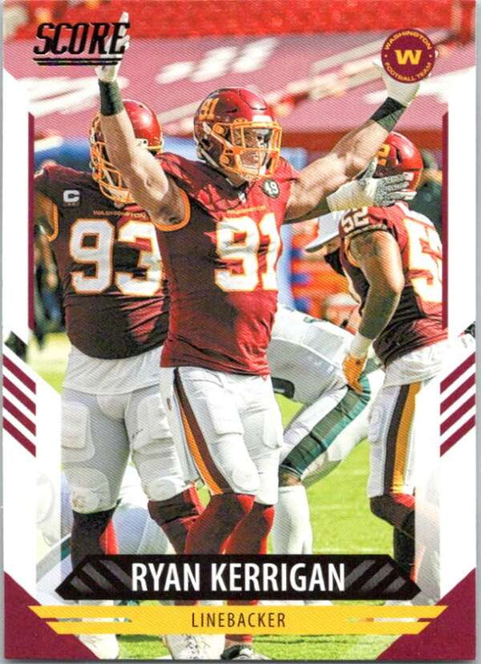 2021 Score #84 Ryan Kerrigan  Washington Football Team  V88396 Image 1