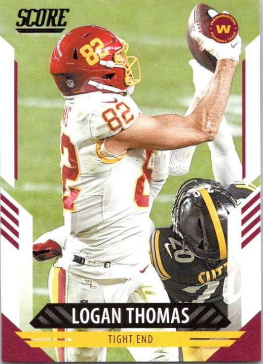 2021 Score #85 Logan Thomas  Washington Football Team  V88397 Image 1