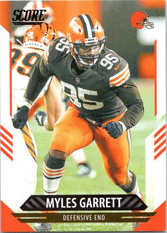 2021 Score #108 Myles Garrett  Cleveland Browns  V88401 Image 1