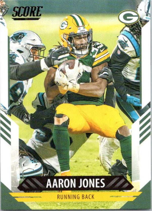 2021 Score #139 Aaron Jones  Green Bay Packers  V88407 Image 1