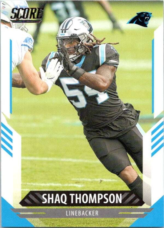 2021 Score #201 Shaq Thompson  Carolina Panthers  V88417 Image 1