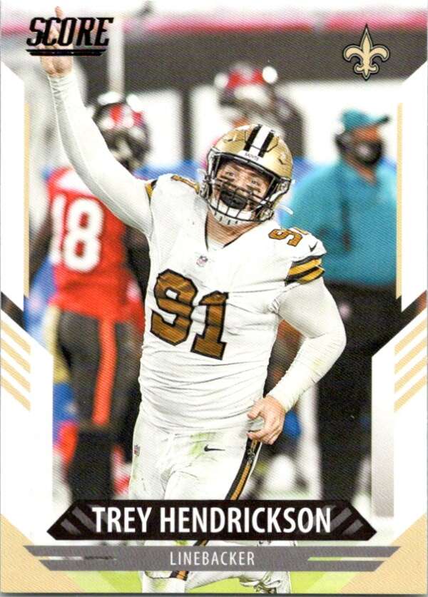 2021 Score #214 Trey Hendrickson  New Orleans Saints  V88419 Image 1