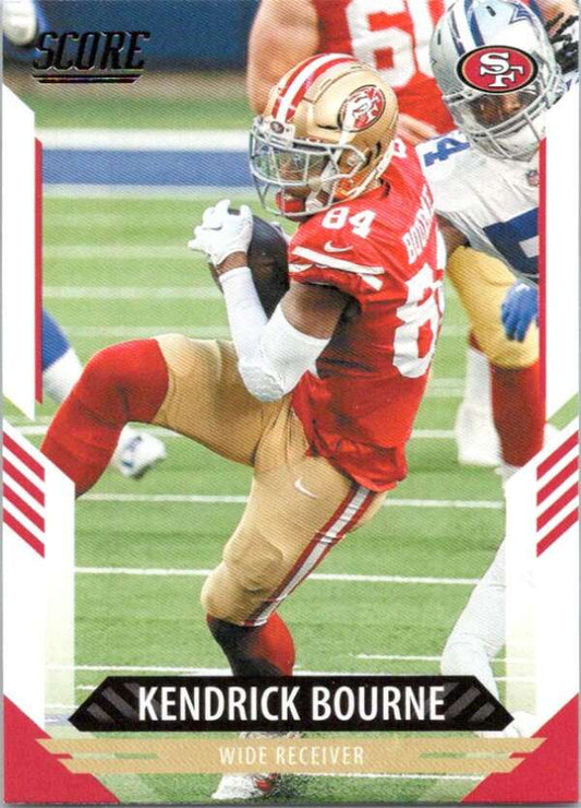 2021 Score #297 Kendrick Bourne  San Francisco 49ers  V88430 Image 1