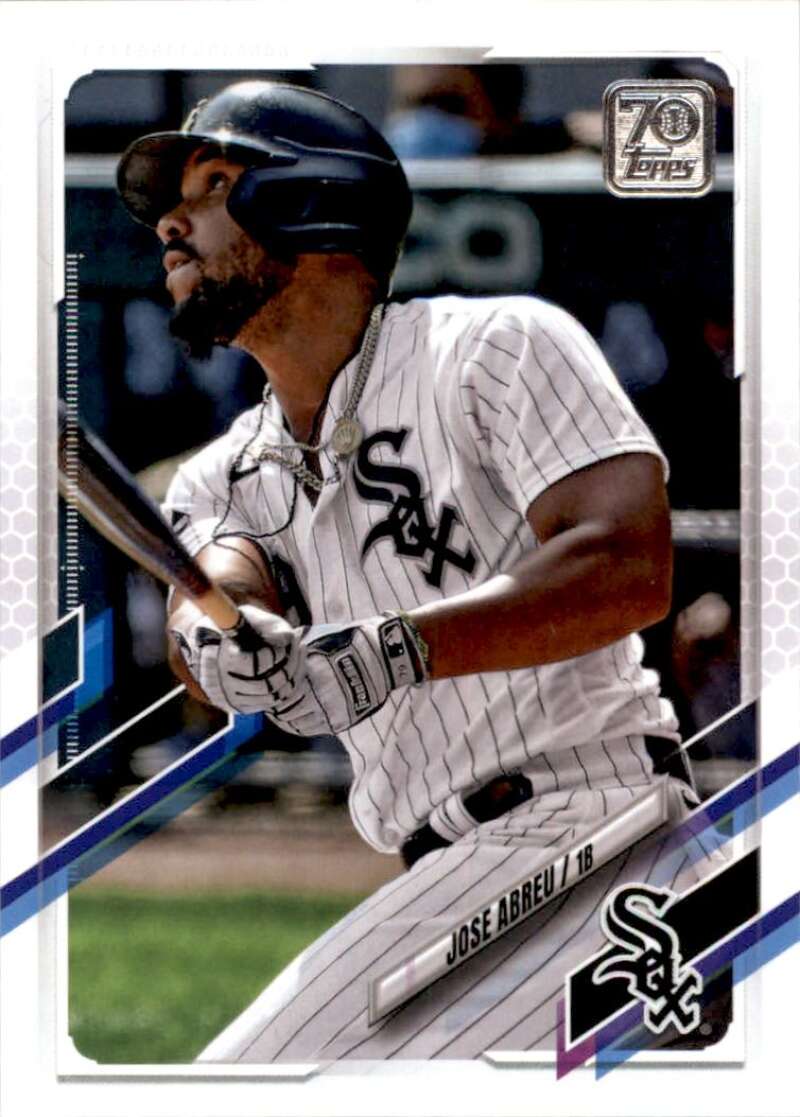 2021 Topps Baseball  #331 Jose Abreu  Chicago White Sox  Image 1