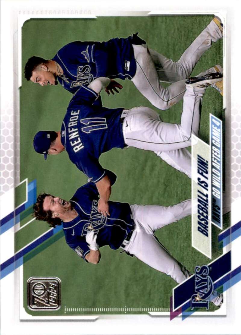 2021 Topps Baseball  #353 Baseball is Fun  Tampa Bay Rays  Image 1